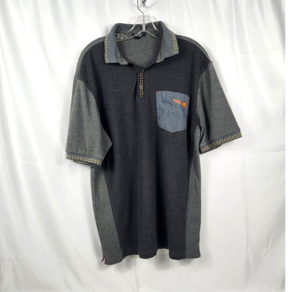 McDONALD's Uniform M Polo Uniform Timeless Elements Short Sleeve